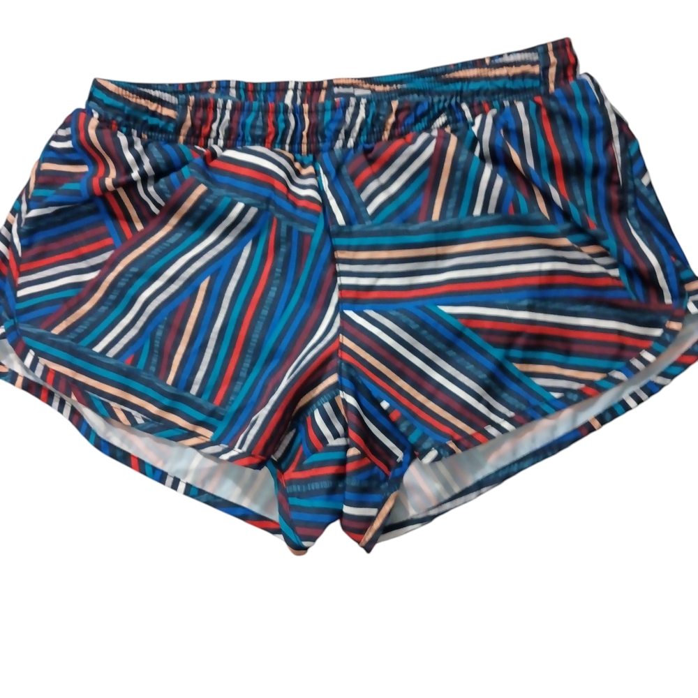 Old Navy Women's Vibrant Striped Athletic Shorts